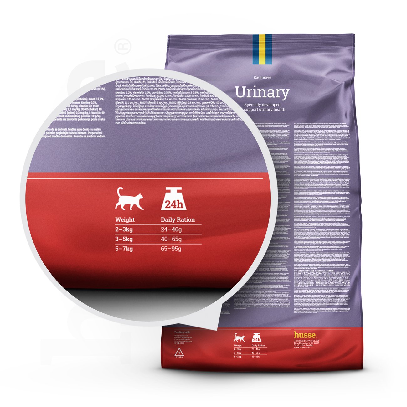 Exclusive Urinary, 7 kg | Potpuna hrana za potporu zdravlju mokraćnog sustava odraslih mačaka