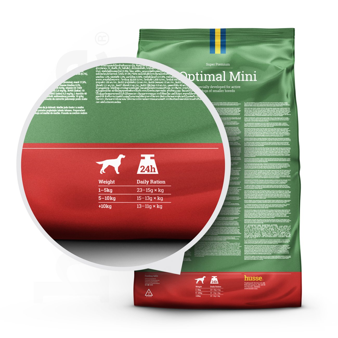 Optimal Mini, 2 kg | Potpuna hrana za aktivne odrasle pse malih pasmina