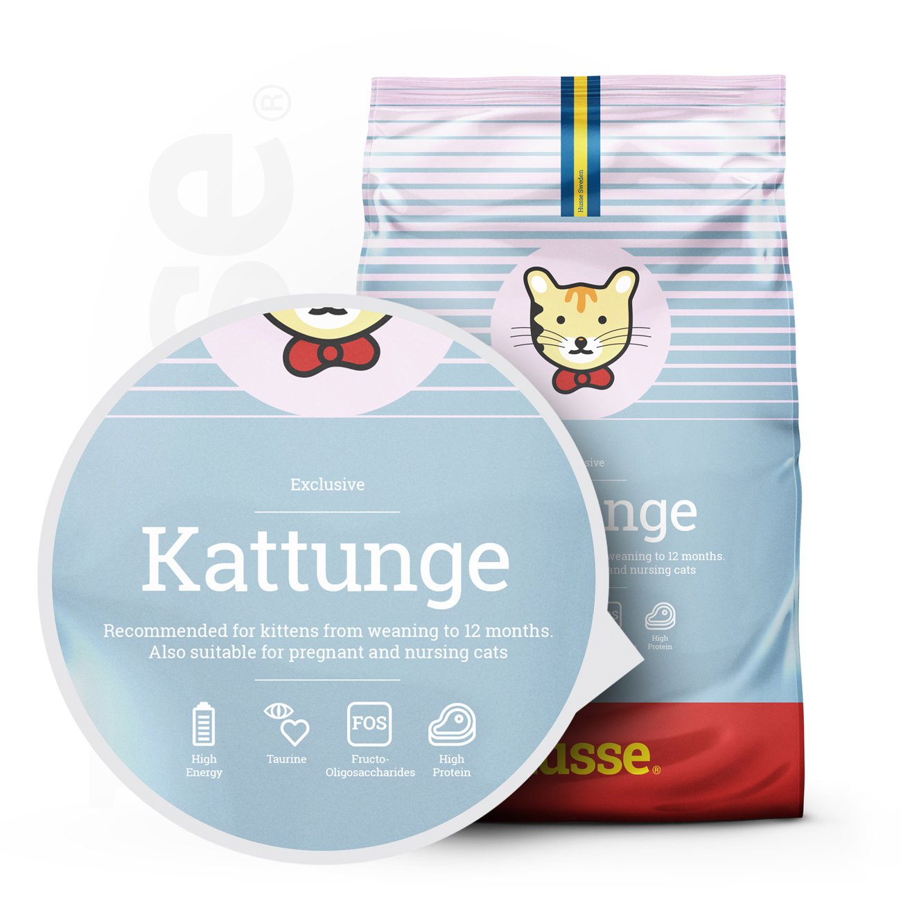 Exclusive Kattunge, 2 kg | Potpuna hrana za mačiće - pogodna za mačke prilikom gestacije i laktacije