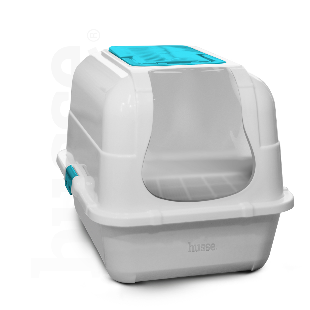 Poklopac za mačji wc, 1 kom | Odvojivi poklopac posude s filtrom za mirise