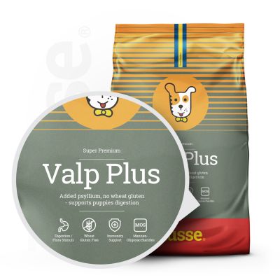 Valp Plus, 2 kg | Potpuna hrana bez glutena za štence s osjetljivim probavnim sustavom - pogodna za skotne kuje i kuje u laktaciji