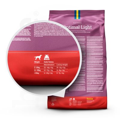 Optimal Light, 7 kg | Potpuna hrana za pse kojima je potrebna kontrola tjelesne težine